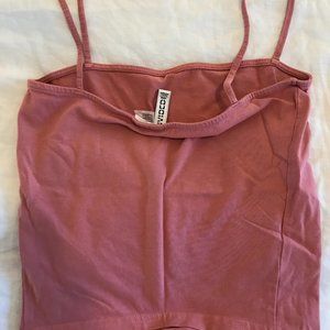 2 crop tanks from H & M size small
